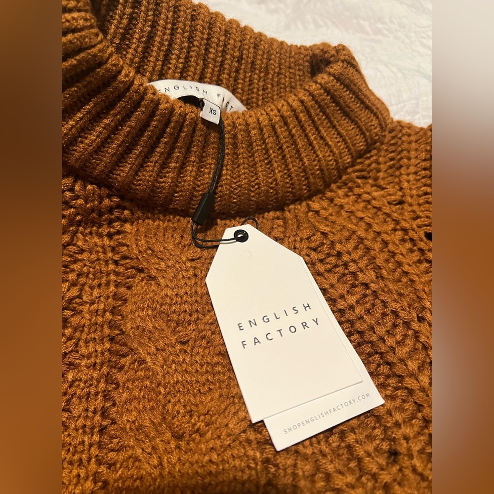 English Factory Ruffle Sweater - Picture 2 of 8